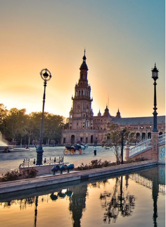 Plaza de Espana in Seville