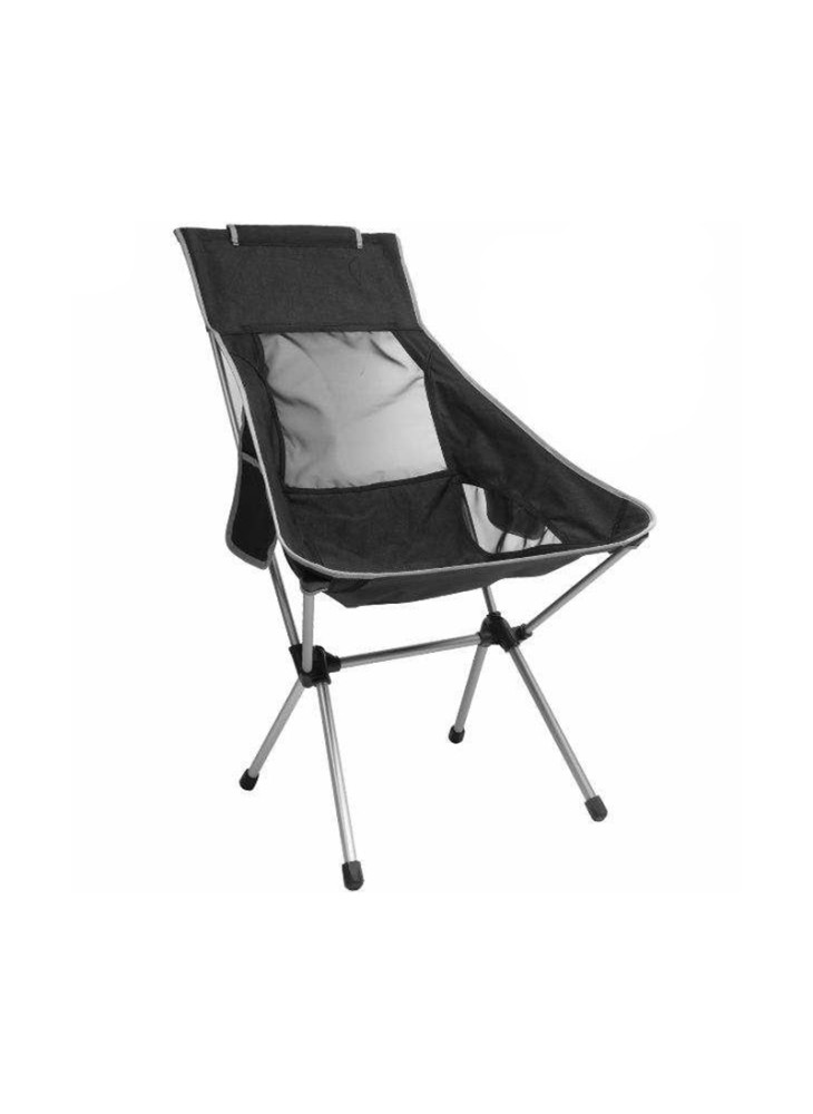 Folding Aluminum High-Back Chair