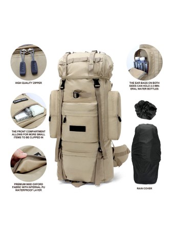 Outdoor Hiking Oxford Cloth Backpack