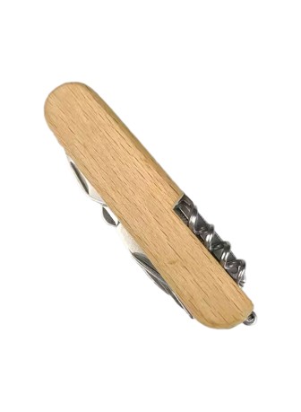Wooden Handle Multi-functional Camping Knife