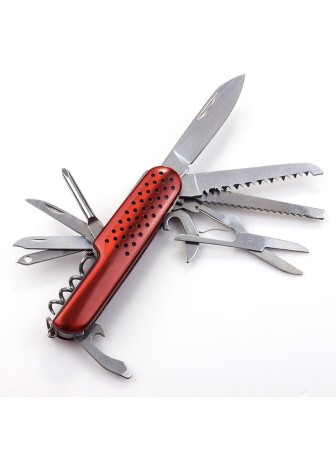All-in-One Stainless Steel Folding Knife