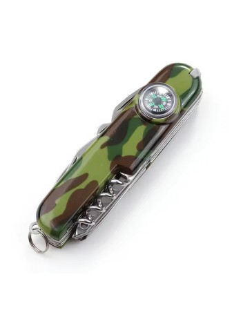 Camouflage Stainless Steel Multi-Functional Knife
