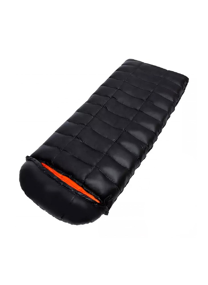 Drawstring Hooded Rectangular Down Sleeping Bag