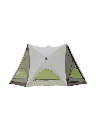 Outdoor Three-Door Hexagonal Tent