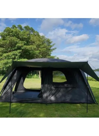 Three Door Two Compartment Polyester Tent