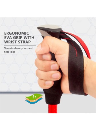 Multi-Section Telescopic Trekking Poles