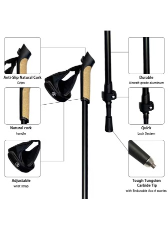 Aluminum Alloy Trekking Poles