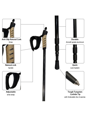 Portable Trekking Poles Portable Trekking Poles