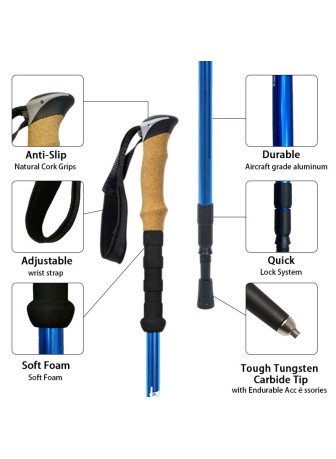 External Quick-Lock Trekking Poles