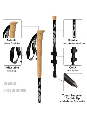 Adjustable Telescopic Trekking Poles