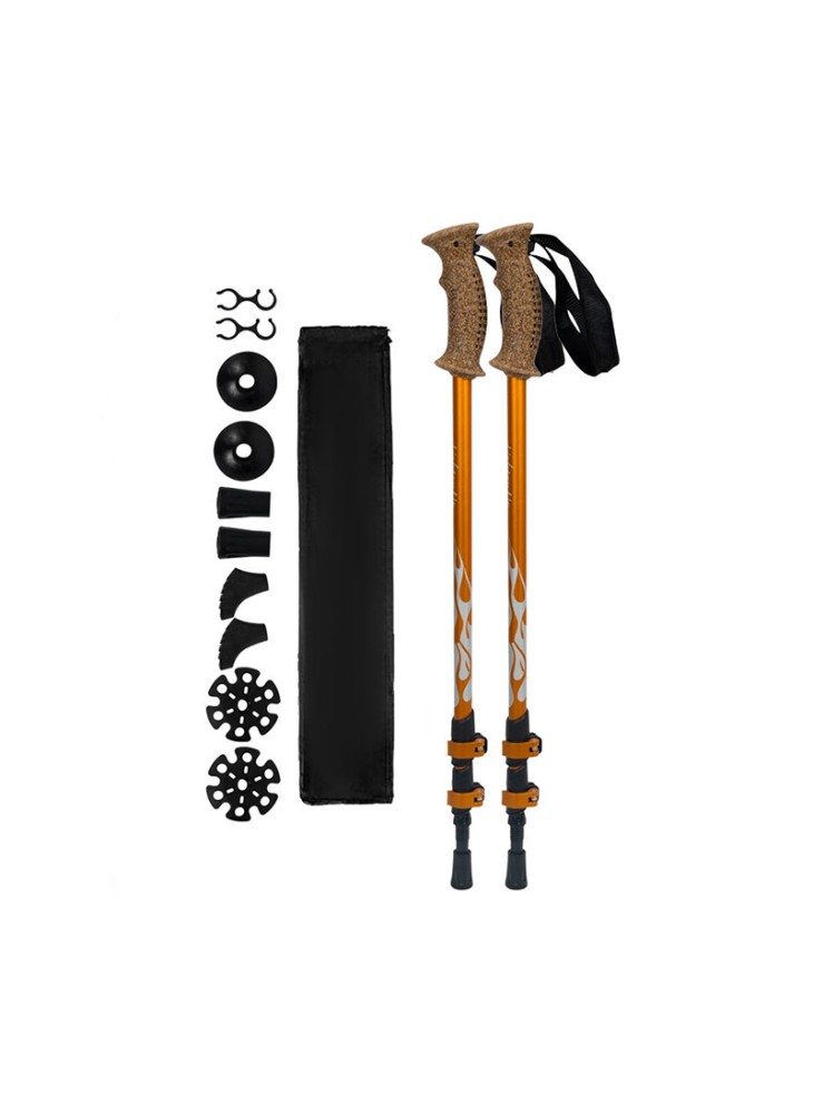 Three-Section Telescopic Trekking Poles