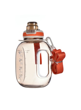 Large Capacity Outdoor Straw Water Bottle Large Capacity Outdoor Straw Water Bottle