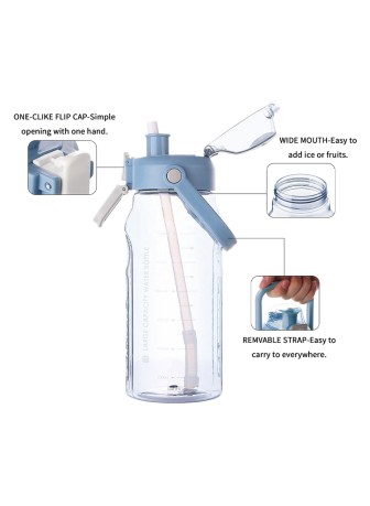 Wide-Neck Outdoor Water Bottle