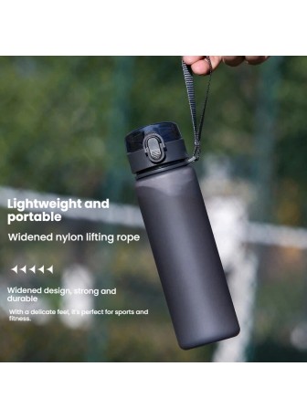 Large-Capacity Plastic Sports Water Bottle