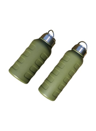 Green Stainless Steel Thermos Mug