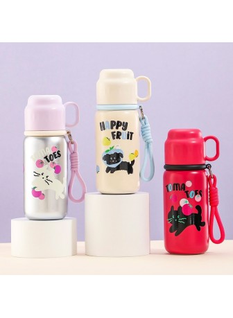 Children's Dual-Drink Insulated Water Bottle